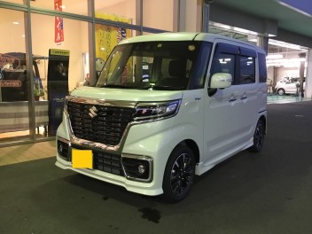 スペーシアカスタム　ご納車おめでとうございます！